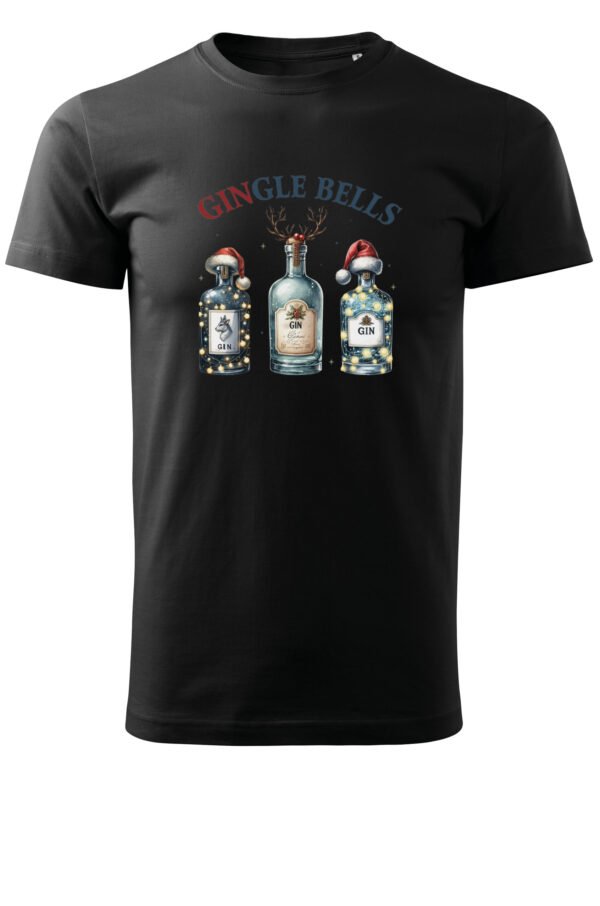 Świąteczna Koszulka “Gingle Bells – Ginowa Radość” – Unisex