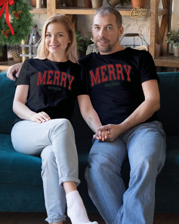 Świąteczna Koszulka “Merry Christmas” – Unisex