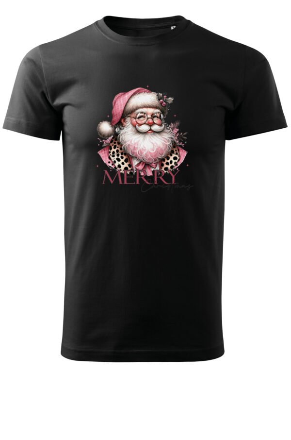 Świąteczna Koszulka “Stylowy Święty Mikołaj – Merry Christmas” – Unisex