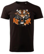 Koszulka Rycz jak tygrys, siła i dzikość – Unisex