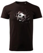 Koszulka Siła futbolu, „Piłka przebija wszystko” – Unisex