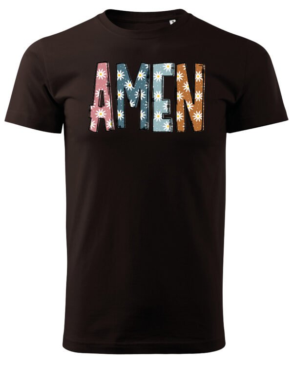 Koszulka Amen, wiara z naturą – Unisex
