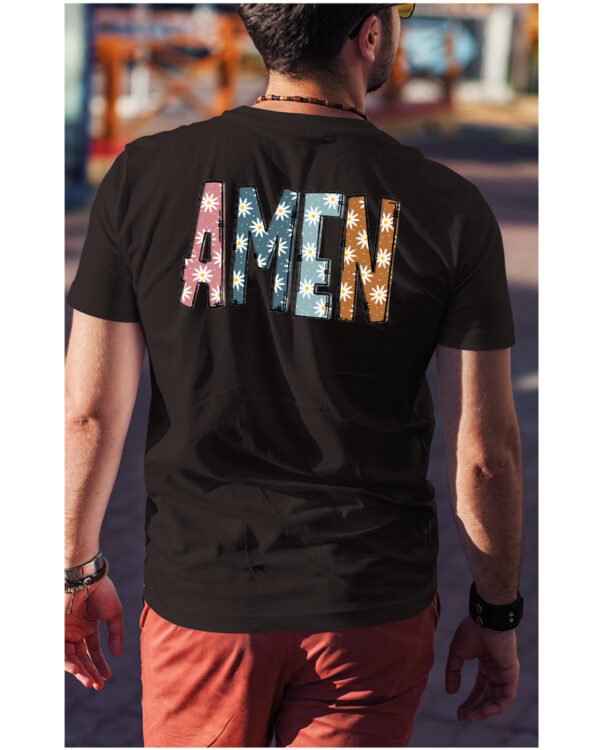 Koszulka Amen, wiara z naturą – Unisex