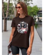Koszulka License to Chill <br>Wino i relaks - Unisex, dla niej