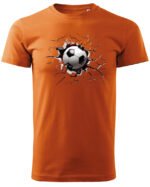 Koszulka Siła futbolu, „Piłka przebija wszystko” – Unisex