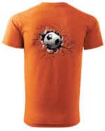 Koszulka Siła futbolu, „Piłka przebija wszystko” – Unisex