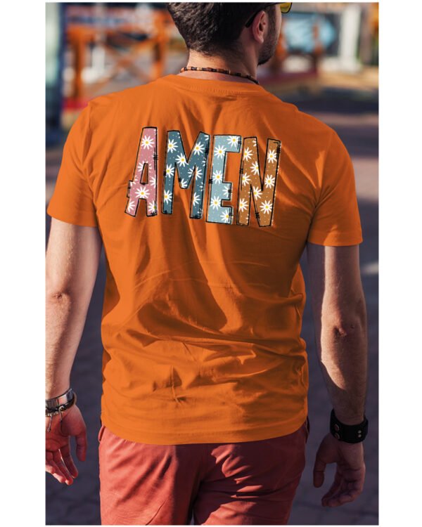 Koszulka Amen, wiara z naturą – Unisex