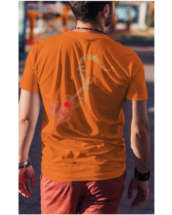 Koszulka Muzyka z duszy <br>Gitarowe wibracje - Unisex, dla niego