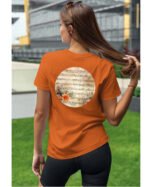 Koszulka Muzyczna harmonia <br>Nuty i kwiaty - Unisex, dla niej