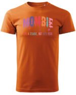 Halloweenowa Koszulka Unisex "Mombie" – Wybierz Kolor!