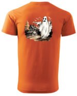Halloweenowa Koszulka Unisex "Nawiedzony Duch" – Wybierz Kolor!