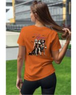 Halloweenowa Koszulka Unisex "Let’s Go Ghouls"- Girls Squad – Wybierz Kolor!