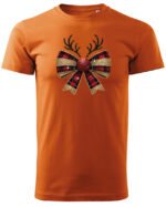 Świąteczna Koszulka “Kokarda Renifera” – Unisex
