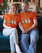 Świąteczna Koszulka “Gingle Bells – Ginowa Radość” – Unisex