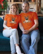 Świąteczna Koszulka “Merry Pugmas – Świąteczny Mops” – Unisex