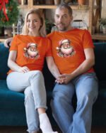 Świąteczna Koszulka “Stylowy Święty Mikołaj – Merry Christmas” – Unisex