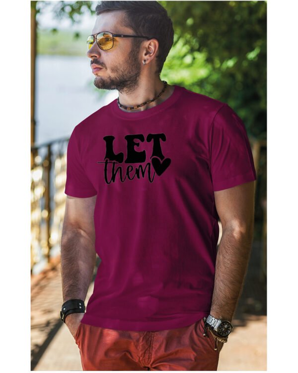 Koszulka Ignoruj i błyszcz, „Let them” – edycja Midnight, Unisex