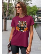 Koszulka Rycz jak tygrys, siła i dzikość – Unisex