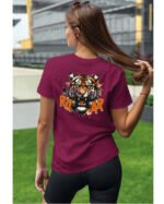 Koszulka Rycz jak tygrys, siła i dzikość – Unisex