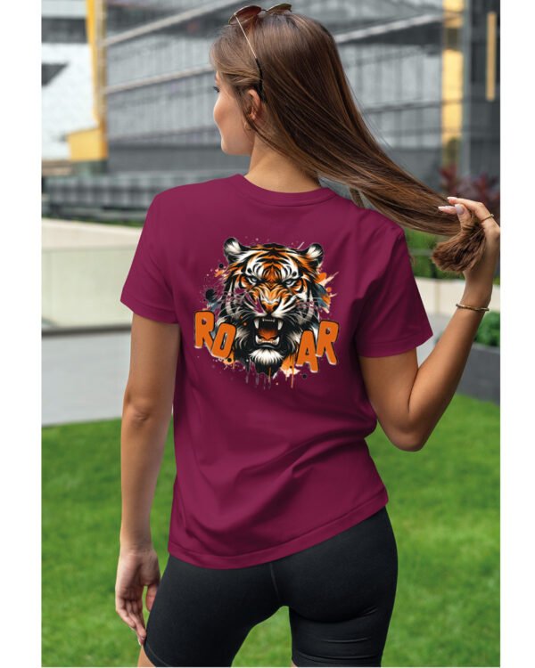 Koszulka Rycz jak tygrys, siła i dzikość – Unisex