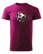 Koszulka Siła futbolu, „Piłka przebija wszystko” – Unisex