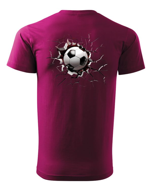 Koszulka Siła futbolu, „Piłka przebija wszystko” – Unisex