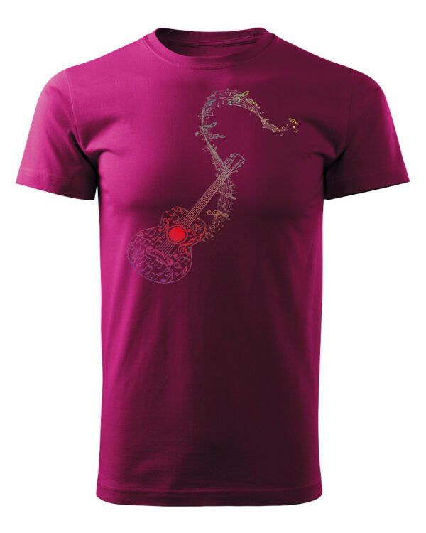 Koszulka Muzyka z duszy <br>Gitarowe wibracje - Unisex, dla niej