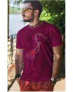Koszulka Muzyka z duszy <br>Gitarowe wibracje - Unisex, dla niego