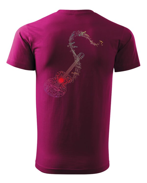 Koszulka Muzyka z duszy <br>Gitarowe wibracje - Unisex, dla niej