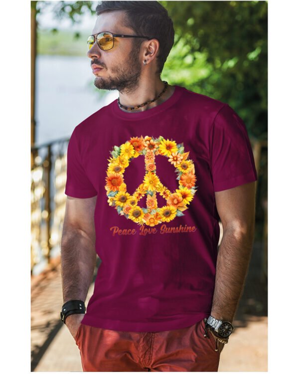 Koszulka Sunshine <br>Kwiatowa harmonia - Unisex, dla niego