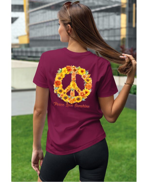Koszulka Sunshine <br>Kwiatowa harmonia - Unisex, dla niej