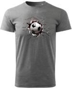 Koszulka Siła futbolu, „Piłka przebija wszystko” – Unisex
