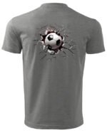 Koszulka Siła futbolu, „Piłka przebija wszystko” – Unisex