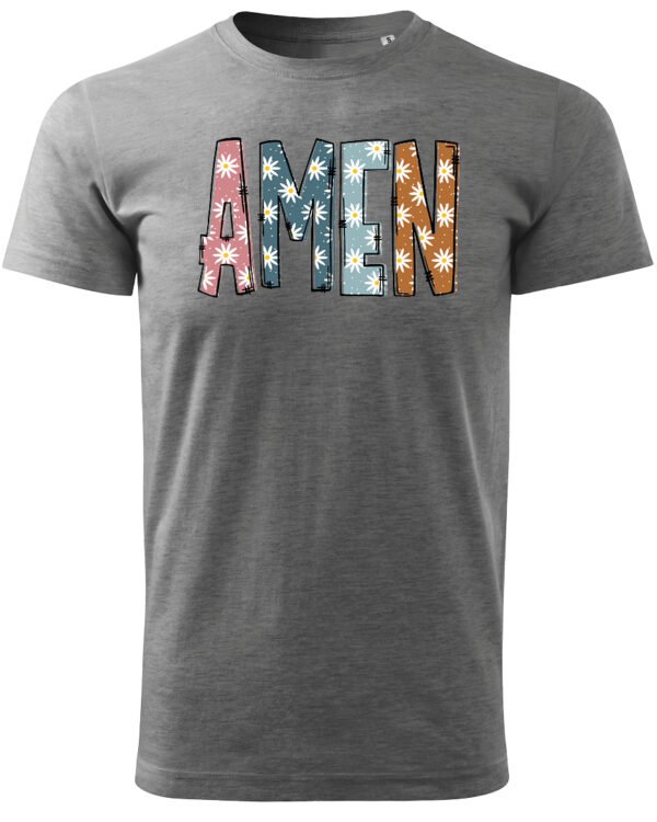 Koszulka Amen, wiara z naturą – Unisex