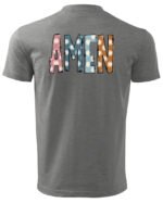 Koszulka Amen, wiara z naturą – Unisex