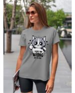 Koszulka Wrong Opinion <br>Szanuję twoją błędną opinię - Unisex, dla niej