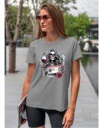 Koszulka License to Chill <br>Wino i relaks - Unisex, dla niej
