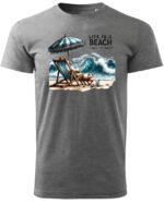 Koszulka Life is a Beach <br>Enjoy the waves - Unisex, dla niego