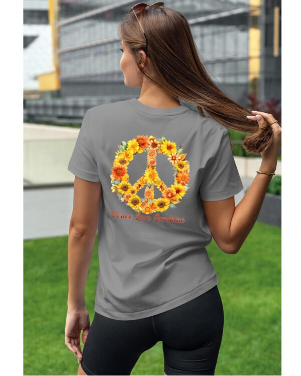 Koszulka Sunshine <br>Kwiatowa harmonia - Unisex, dla niej