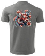 Koszulka Mistyczny Smok <br>Orientalna harmonia - Unisex, dla niego
