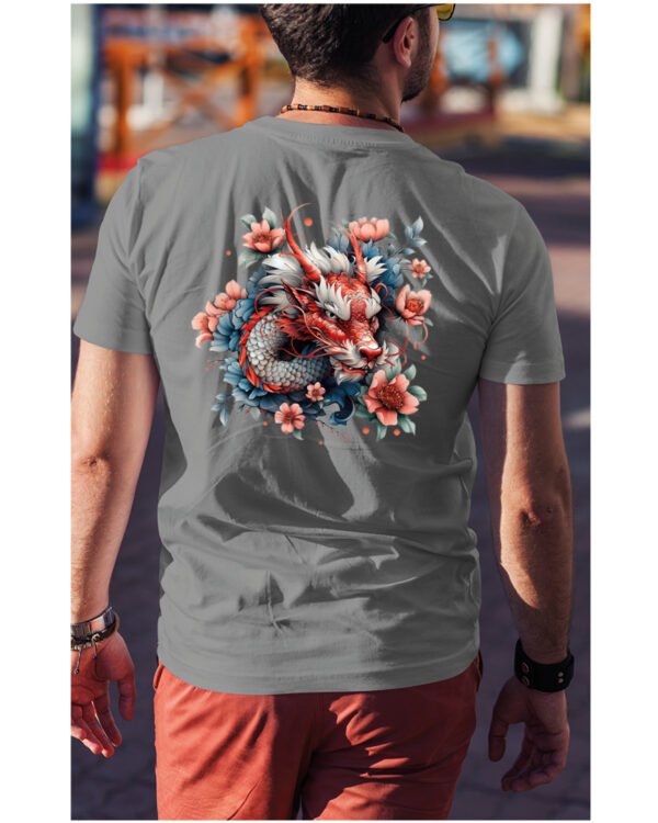 Koszulka Mistyczny Smok <br>Orientalna harmonia - Unisex, dla niego