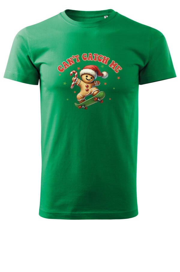 Świąteczna Koszulka “Can't Catch Me – Świąteczny Pierniczek” – Unisex
