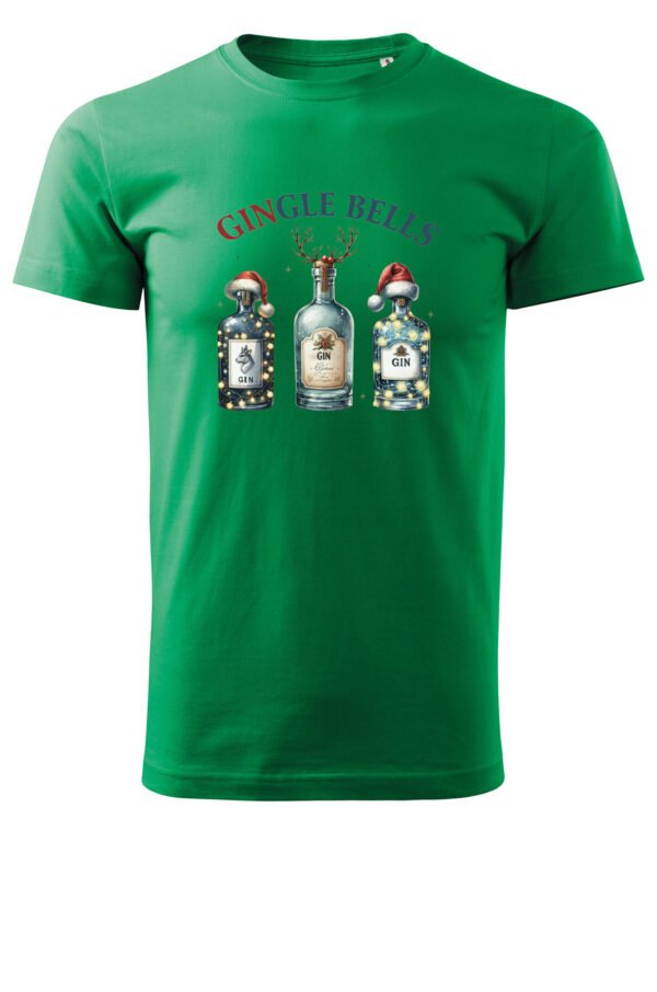 Świąteczna Koszulka “Gingle Bells – Ginowa Radość” – Unisex