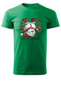 Świąteczna Koszulka “Let It Snow – Wesoły Bałwanek” – Unisex