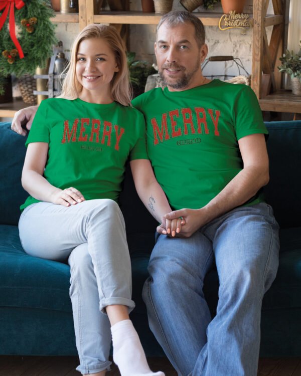 Świąteczna Koszulka “Merry Christmas” – Unisex