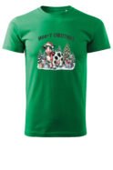 Świąteczna Koszulka “Moo-y Christmas – Świąteczna Krówka" – Unisex