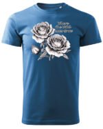 Koszulka Natura w swej dzikości, „Gdzie rosną dzikie róże” – Unisex