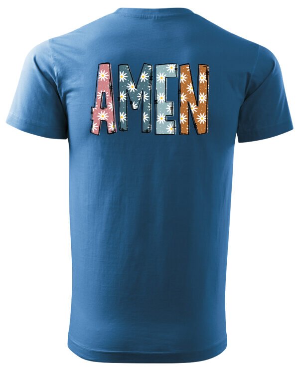 Koszulka Amen, wiara z naturą – Unisex