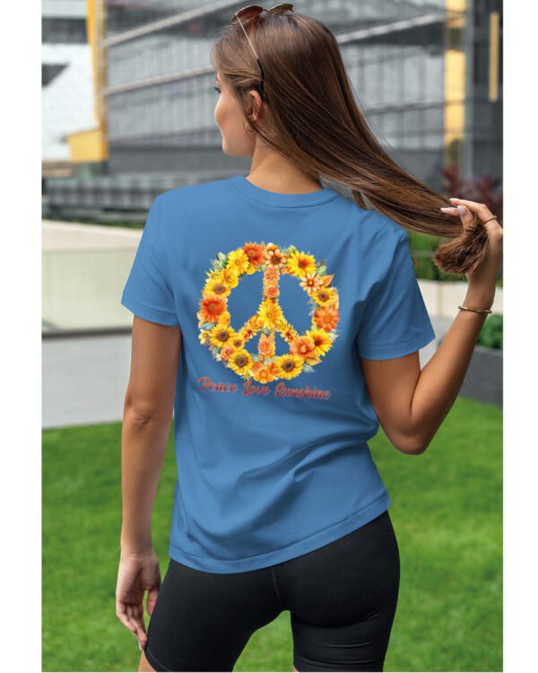 Koszulka Sunshine <br>Kwiatowa harmonia - Unisex, dla niej