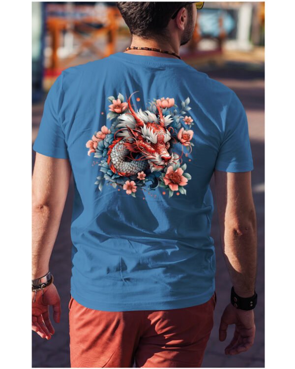 Koszulka Mistyczny Smok <br>Orientalna harmonia - Unisex, dla niego